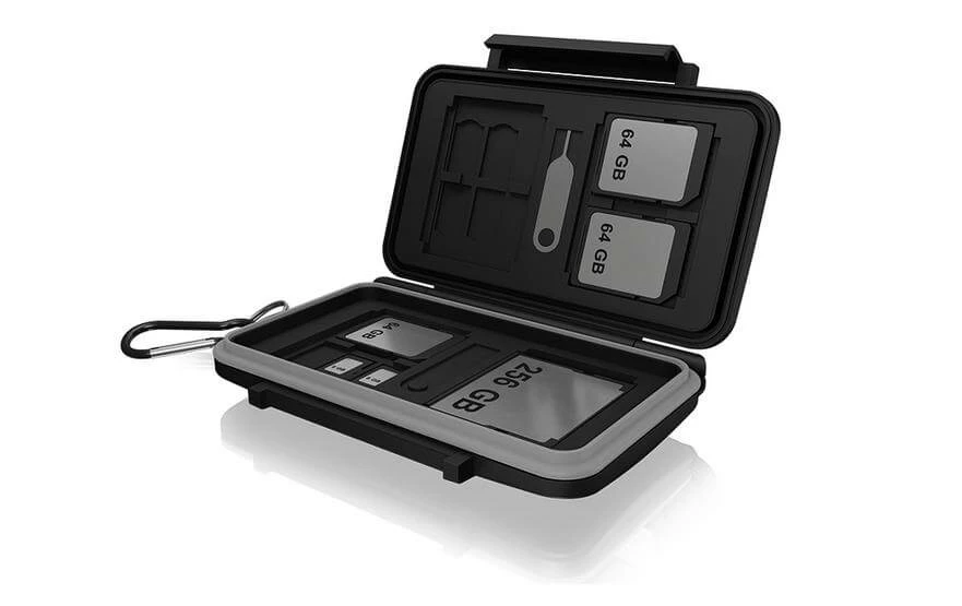 RAIDSONIC ICY BOX Conteneur De Carte Mémoire IB-AC620-CR - Cartes Mémoire – Image 2