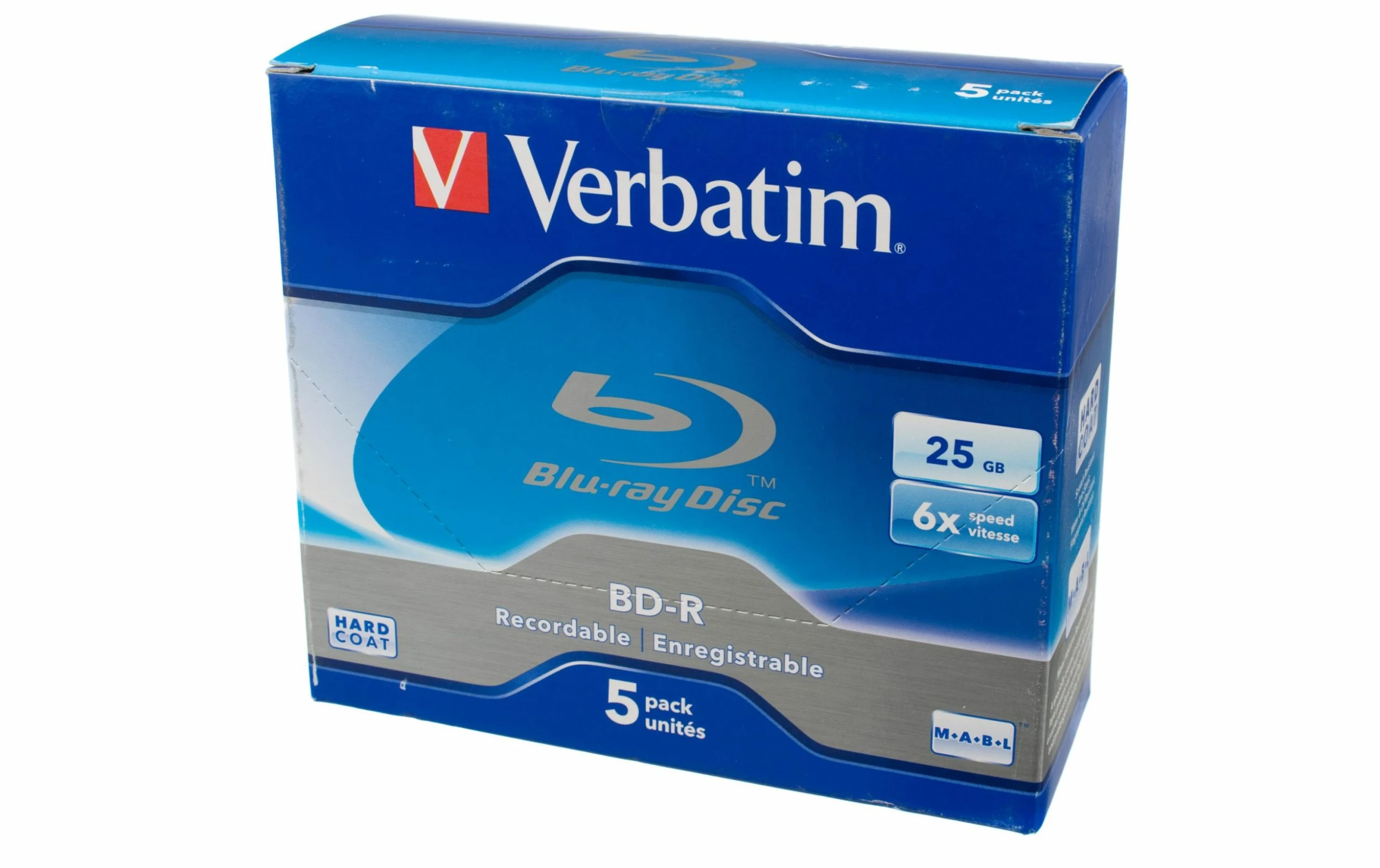 VERBATIM BD-R 25 GB, Boîte à Bijoux (5 Pièce/s) - Disques