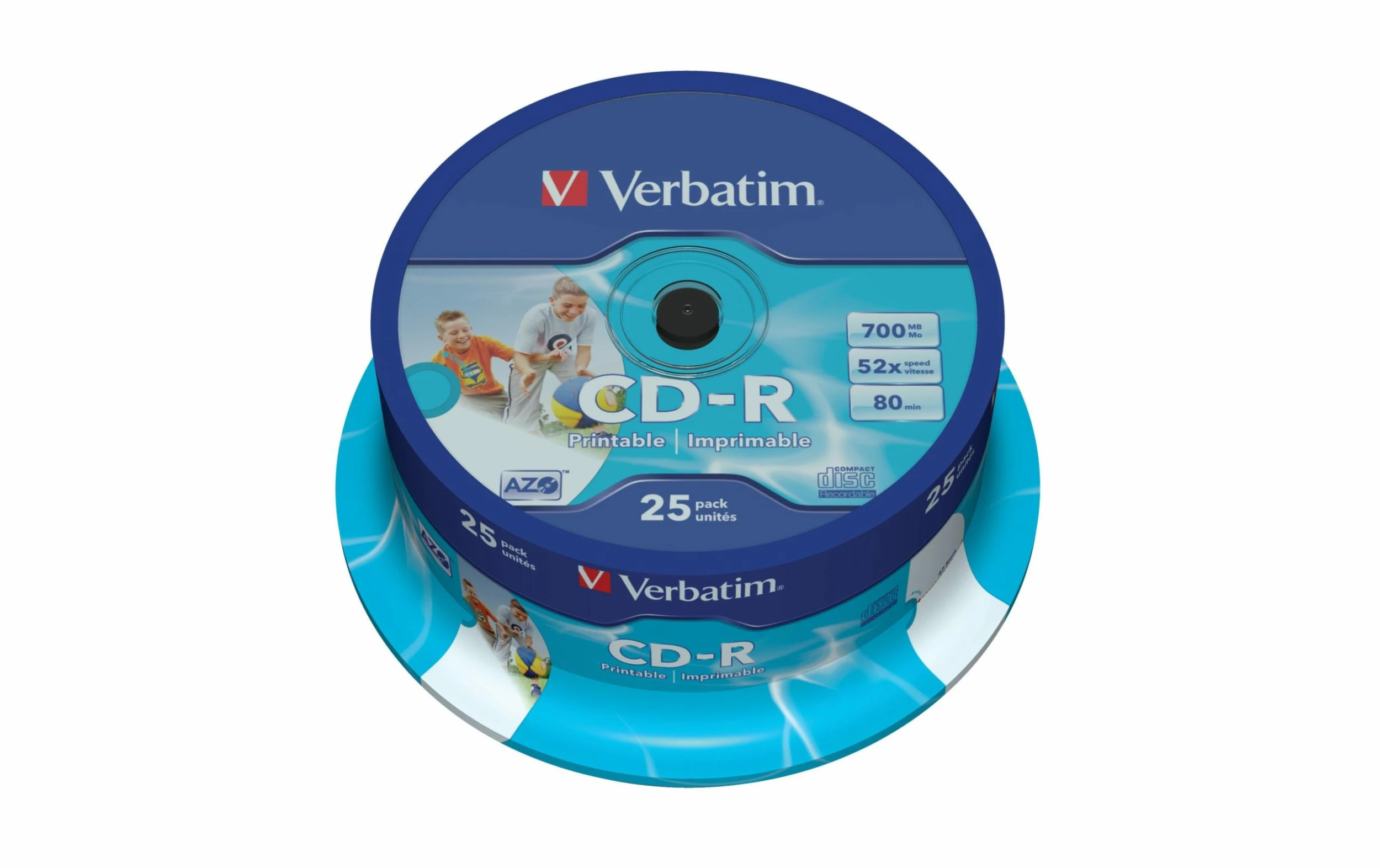 VERBATIM CD-R 0.7 GB, Tour (25 Pièce/s) - Disques