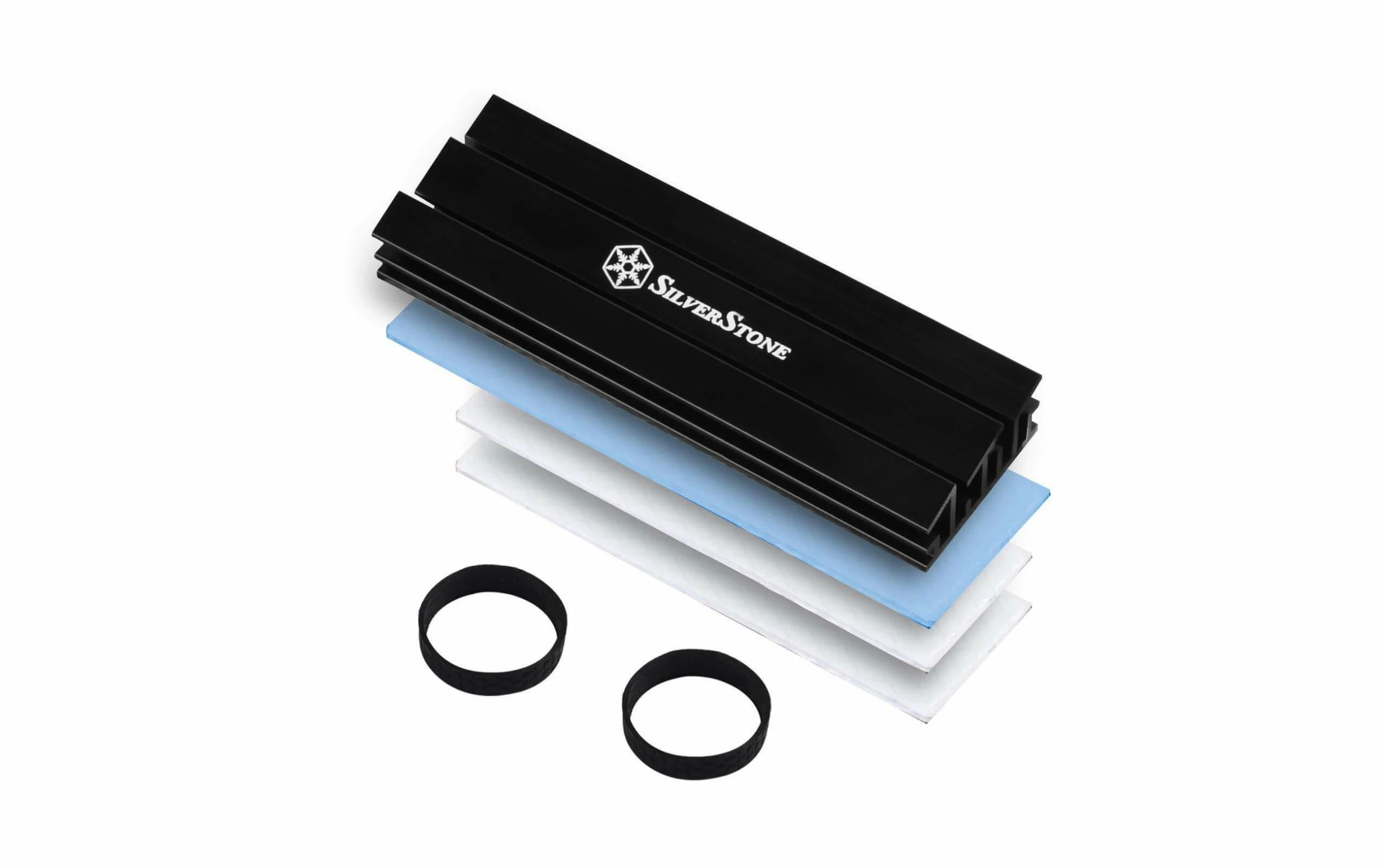 SilverStone Dissipateur Thermique M.2 TP02-M2 - Accessoires Supports De Mémoire