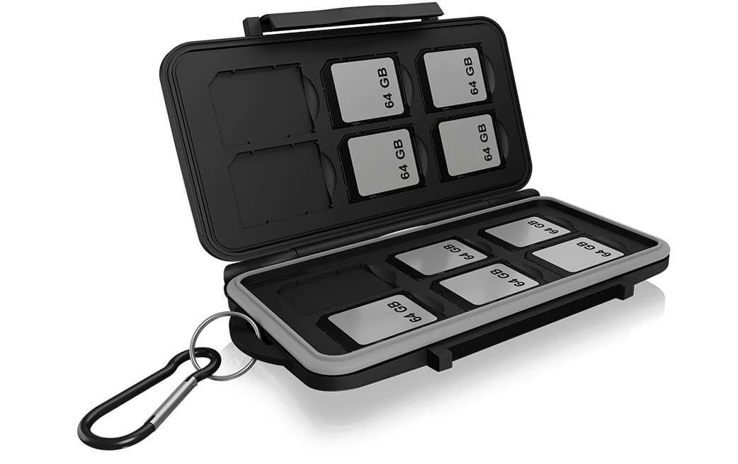 RAIDSONIC ICY BOX Boîte De Rangement IB-AC620-SD 12xSD - Cartes Mémoire