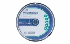 MediaRange DVD+R Support 8,5 Go, Broche (10 Pièces) - DVD+R