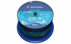 VERBATIM CD-R 0.7 GB, Tour (50 Pièce/s) - Disques