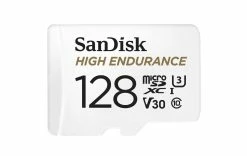 SanDisk Carte MicroSDXC High Endurance UHS-I 128 GB - Cartes Mémoire