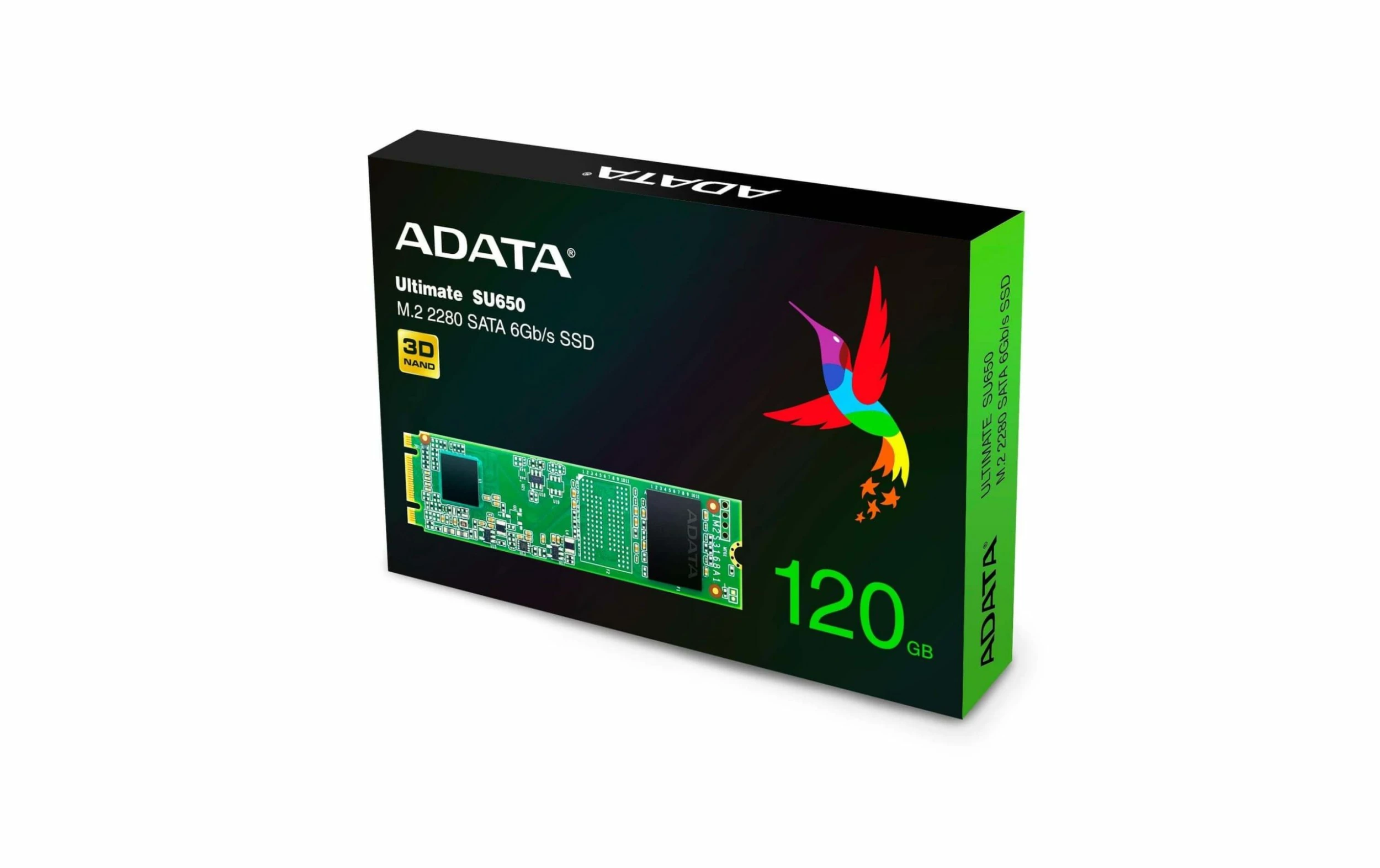 ADATA SSD Ultimate SU650 M.2 2280 SATA 120 GB - SSD (Solid State Disks) – Image 2